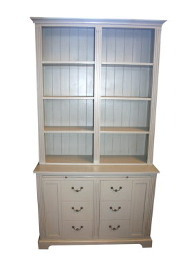 Credenza in due corpi grigia